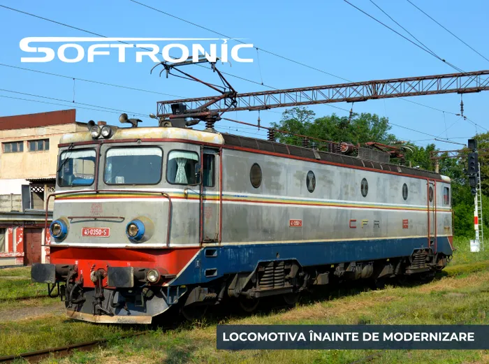CFR Călători îl primește și pe „Constantin Brâncuși“, a patra locomotivă modernizată de Softronic. Cum arăta înainte