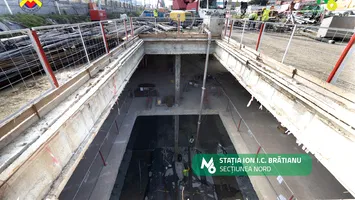 Magistrala 6 prinde contur: structurile de rezistență depășesc jumătatea traseului pe Sud și avansează rapid spre Otopeni