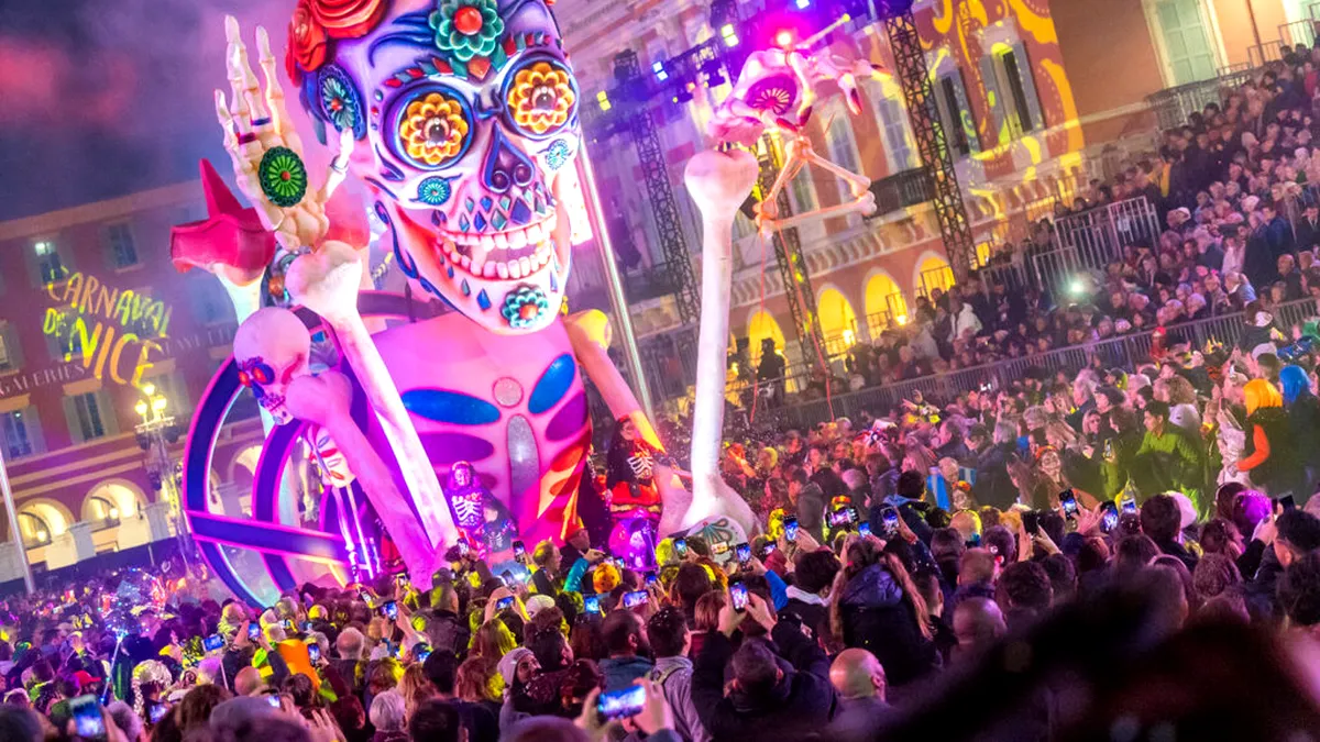 Carnavalul de la Nisa, care aniversează 150 de ani de existență, a luat startul