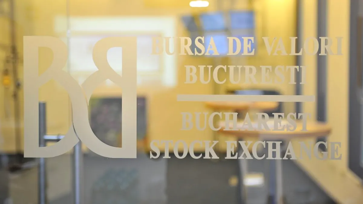 Bursa de la București a pierdut 3,1 miliarde lei din capitalizare