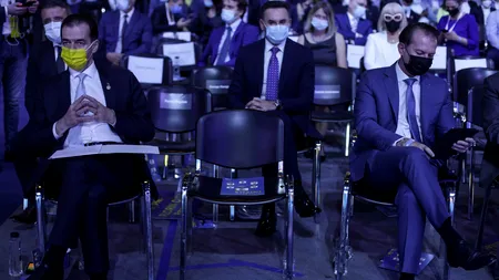 Congresul PNL, bătălia discursurilor: Cîțu, huiduit. A fost nevoie de intervenția lui Orban