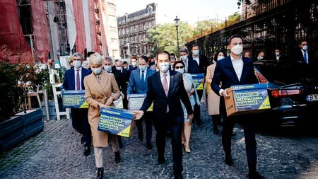 Trei sferturi de milion de semnături pentru susținerea candidaților liberali la alegerile parlamentare