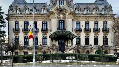Sediul Muzeului Enescu din București, închis din 25 octombrie, pentru aproximativ doi ani
