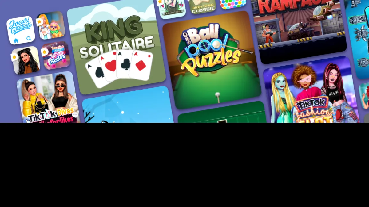 Jocurile video gratis, unde distracția este la un click distanță