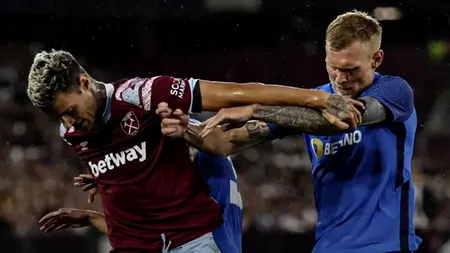 West Ham United - FCSB 3-1, în grupele Conference League. Elevii lui Dică au condus la Londra
