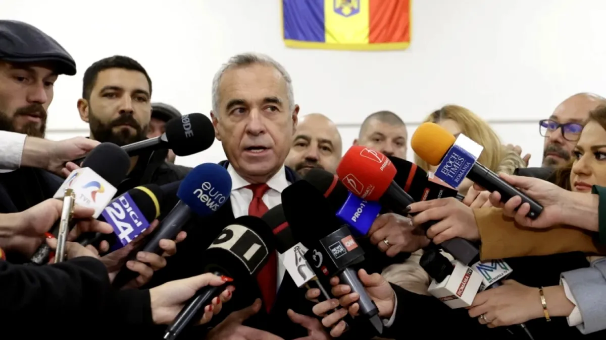 Călin Georgescu a mers la prima oră la secția de votare, în ciuda deciziei CCR de a anula alegerile