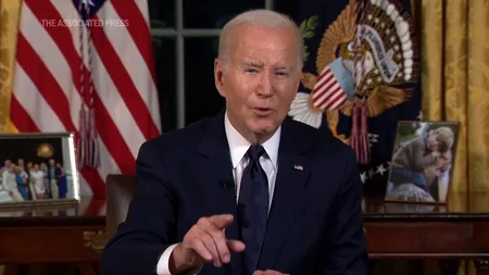 Biden cere Congresului SUA încă 105 miliarde de dolari pentru Ucraina şi Israel