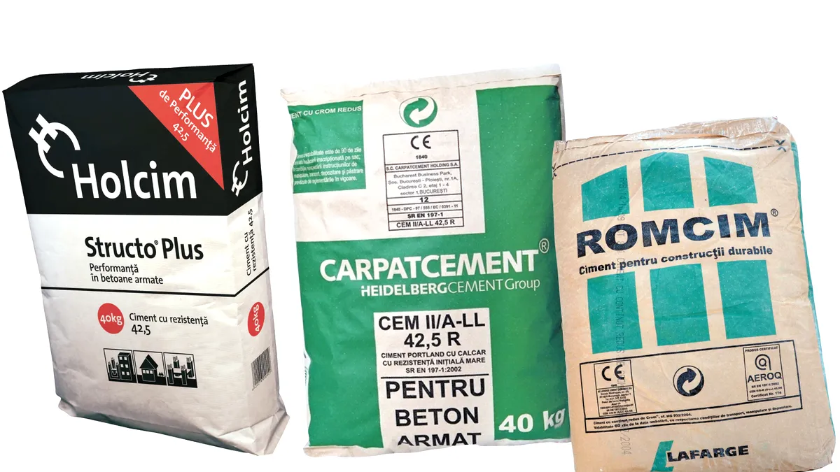 Consiliul Concurenței a amendat Holcim România, Romcim și Heidelberg Materials România cu 217,9 milioane lei
