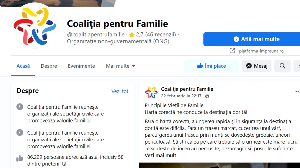 Coaliţia pentru Familie, reacții zero față de războiul din Ucraina. „Ce s-a întâmplat? Nu mai ajung banii de la Moscova?”