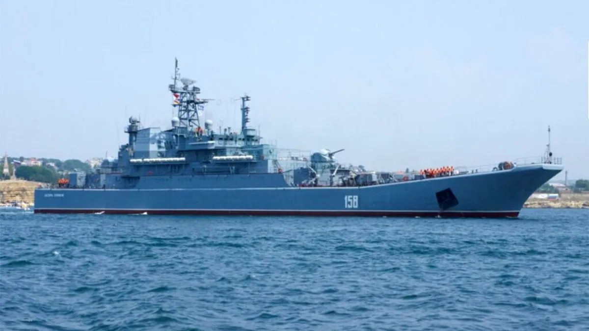 Marina ucraineană îl ironizează pe Putin după scufundarea navei Ţezar Kunikov
