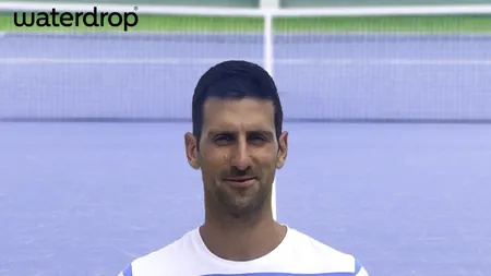 Novak Djokovic investește în producătorul de băuturi Waterdrop