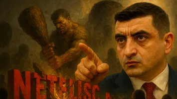 Simion și lupta cu Netflix: stand-up politic jenant, în regim AUR
