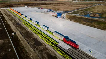 Terminal logistic, inaugurat la Aiud, investiție de 21 milioaone de euro