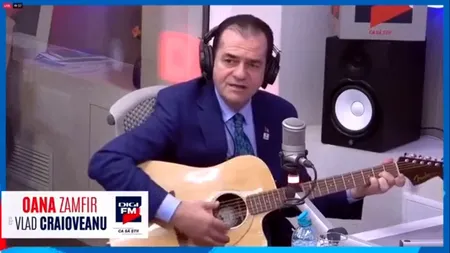 Ludovic Orban, starul dimineții - un spectacol de cânt și îndoieli VIDEO