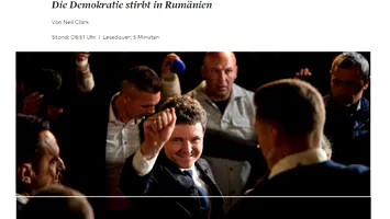 România, terfelită în presa germană cu narațiuni reciclate din propaganda Kremlinului