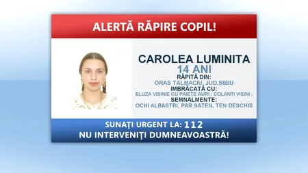 O fată de 14 ani din Sibiu a fost răpită de patru bărbați mascați