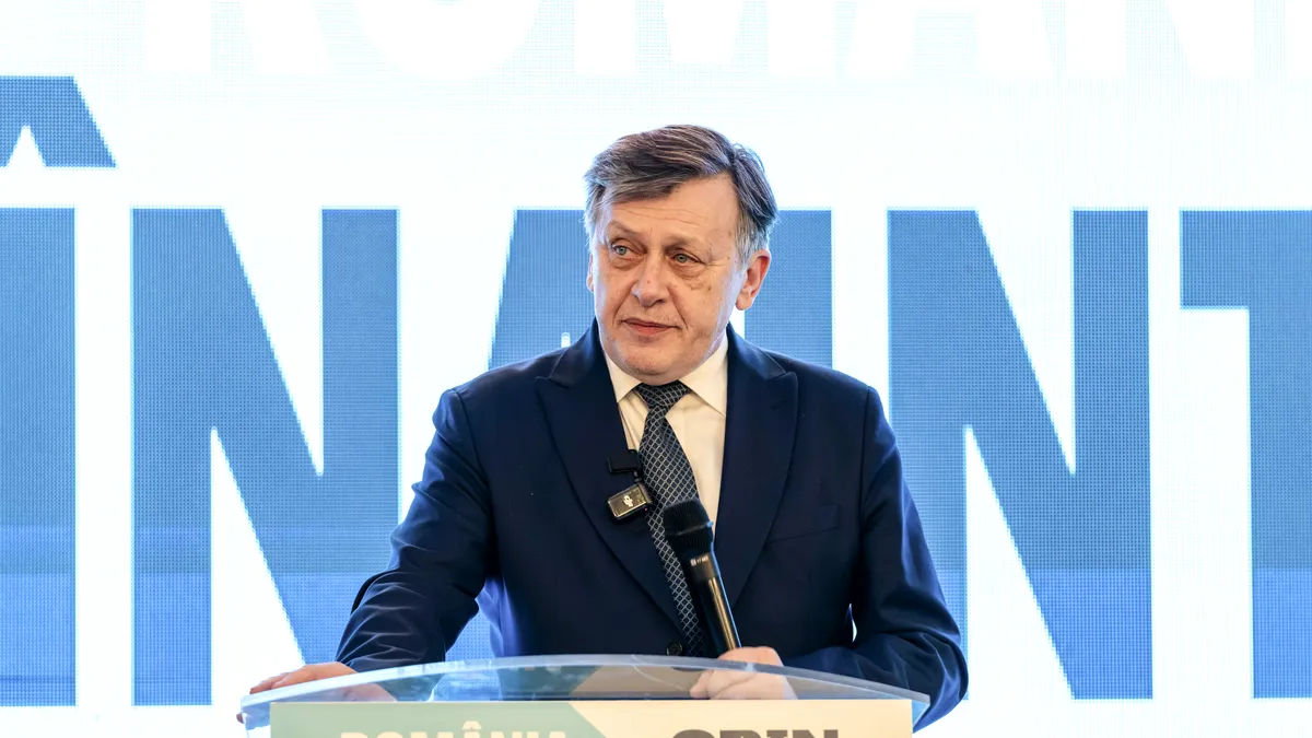 Crin Antonescu promite o „Românie cu ordine”, fără „jocuri din umbră”