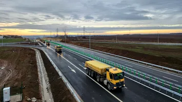 Demonstrație de forță la deschiderea tronsonului 1 al DEx12 Craiova – Pitești! Cum arată primul drum expres din Dolj (VIDEO)