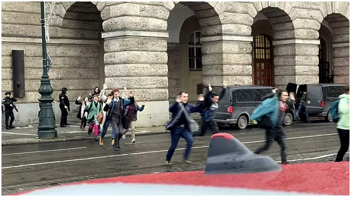 Atac armat în Praga: Mai mulți morți și zeci de răniți