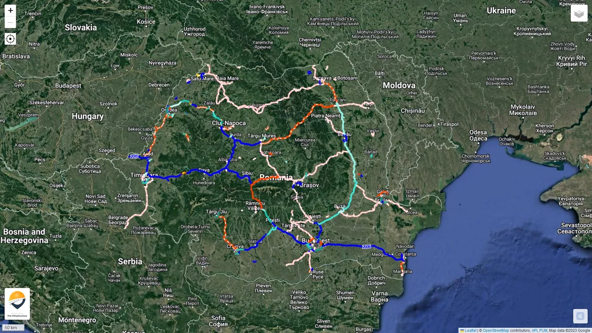 Previziuni API: Câți km de autostradă vom avea la sfârșitul lui 2024