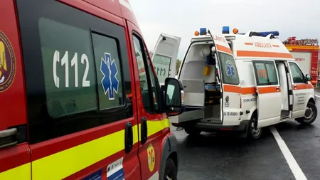 Accident grav pe DN 5 București-Giurgiu, între Uzunu și Plopșoru. Traficul este blocat pe ambele sensuri