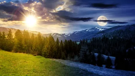 Vreme schimbătoare în România în următoarele două săptămâni: alternanțe de frig și încălzire, cu ploi slabe spre început de mai