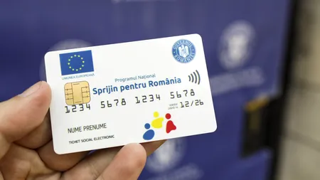 Sprijin pentru 2,6 milioane de români! Mâine cardurile pentru alimente vor fi încărcate