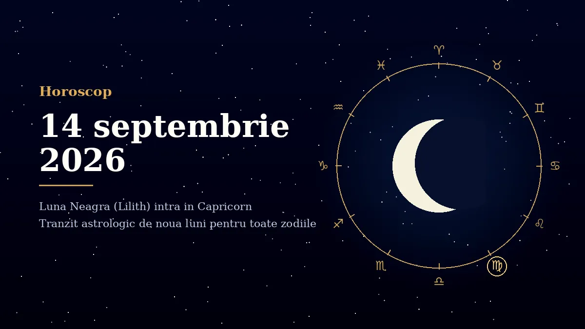 Horoscop 14 septembrie 2026. Zodiile care primesc bani neașteptați chiar la început de săptămână