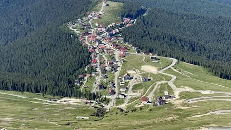 O stațiune montană din România, aproape pustie de Paşte