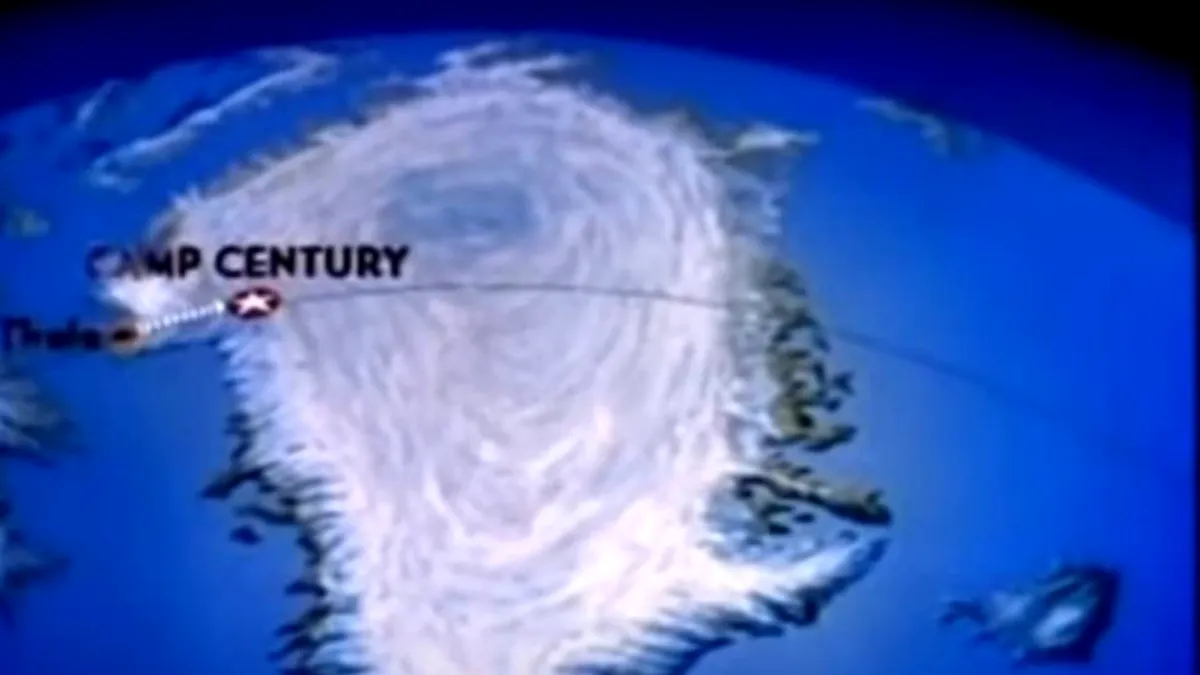 Iată de ce vrea Trump Groenlanda! Viața într-o bază secretă de sub sub calota glaciară (Video)