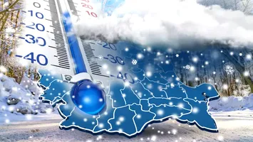 Vine iarna adevărată: vortexul polar trimite ger și ninsori spre România