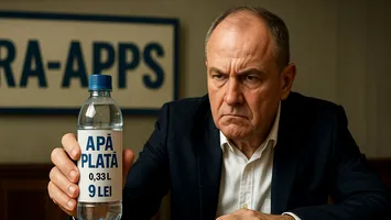9 lei sticla de apă, dar cu TVA inclus! statul român își bea singur banii, cu sete birocratică și dop filetat