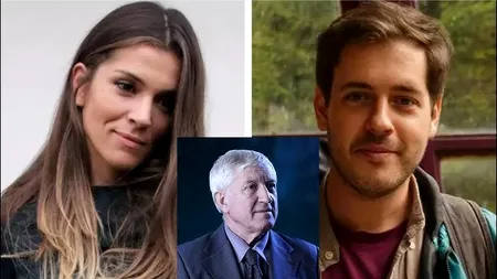 Ana și Victor, copiii lui Mircea Diaconu, care îl făceau ”mândru”