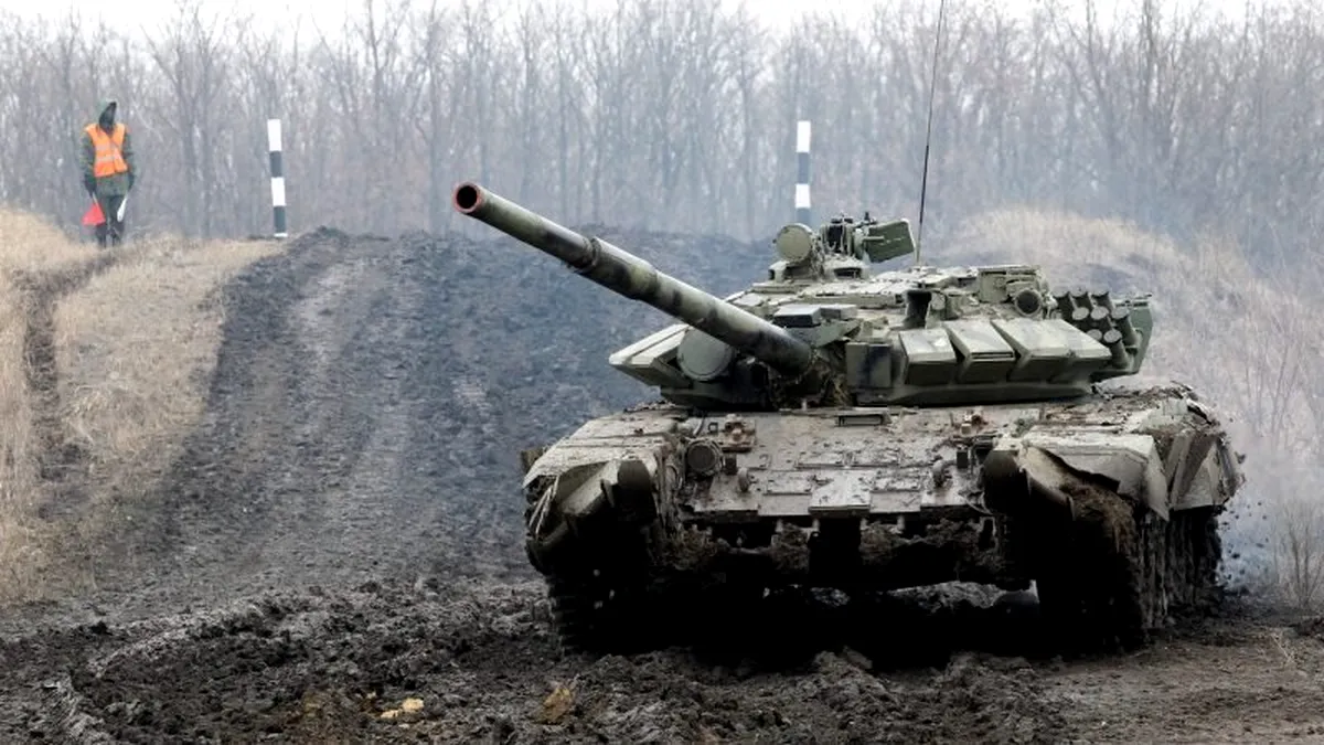 Rusia își retrage numărul uriaș de trupe desfășurate în apropiere de frontiera Ucrainei