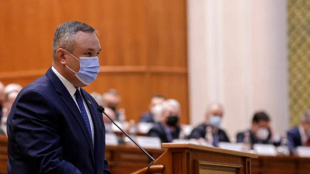 Premierul Ciucă: Vom aloca 100 milioane lei comunităţilor locale pentru continuarea proiectelor din PNDL 1 şi 2