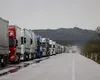 Restricții de circulație pentru camioane pe fondul codului roșu de caniculă, în 14 județe din sudul țării