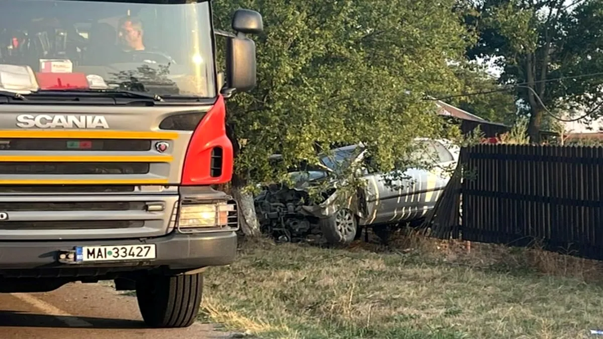 Accident mortal pe un drum național din județul Giurgiu