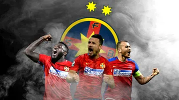 FCSB a sărbătorit victoria cu artificii în Piața Constituției (Video)