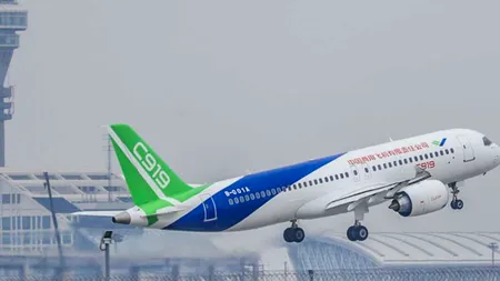 Cel mai mare avion de linie chinezesc, prezentat în premieră internațională