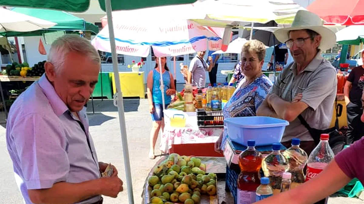 Daea la Târgu Jiu: Prețul licitațiilor pentru mesele din piață i-a pus la grea încercare pe producători