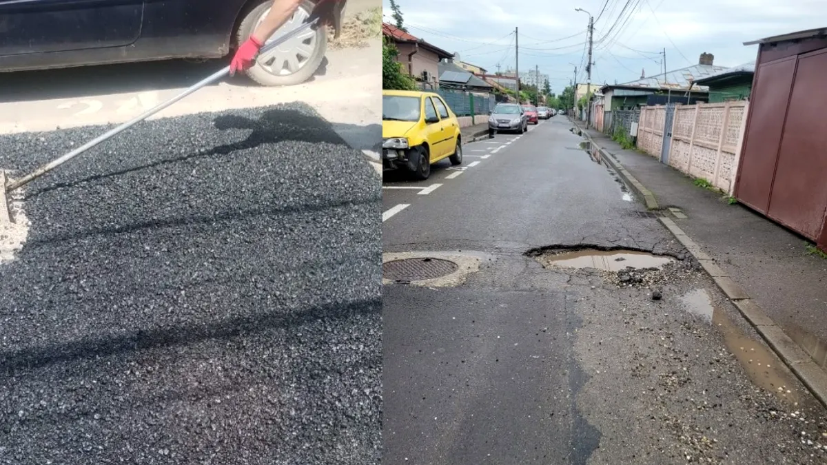 Reparații pe strada Păușa: Infrastructură S5 remediază zonele afectate