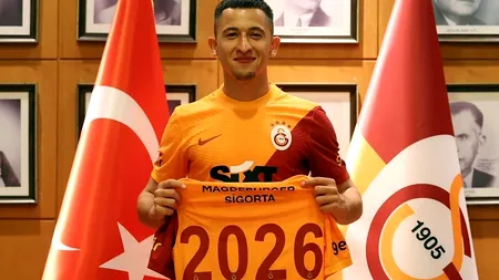 Olimpiu Moruțan, prezentat de Galatasaray. Care e adevărata sumă de transfer (Video)