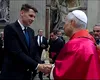Mircea Abrudean, președintele interimar al Senatului, l-a invitat pe Papa Leon al XIV-lea în România la ceremonia de inaugurarea pontificatului (VIDEO)