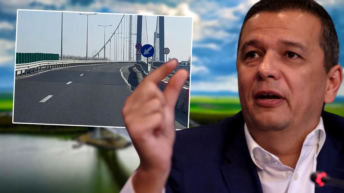 A treia asfaltare pe Podul de la Brăila, în doar nouă luni de la inaugurare