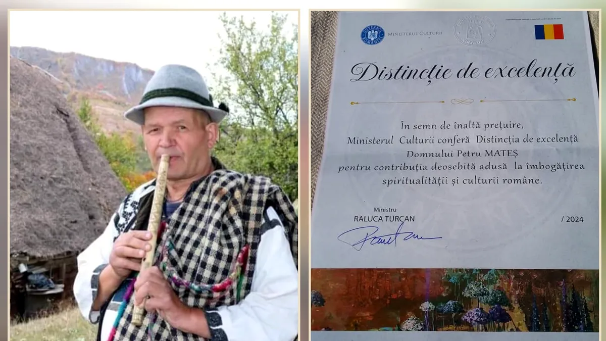 „Tezaur uman viu”: un fluieraș din Țara Zarandului