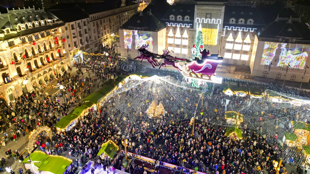 Pe caniculă, Primăria Craiova face primul anunț despre Târgul de Crăciun. S-o mai răcori vremea?