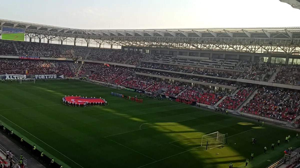 CSA Steaua a inaugurat noul stadion din Ghencea. Spectacol și în tribune și pe teren