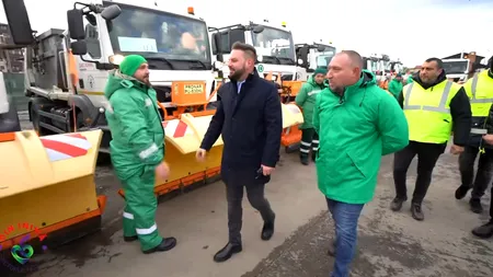 Sectorul 5, pregătit pentru iarnă: „Vom interveni cu peste 60 de utilaje și 200 de lucrători”