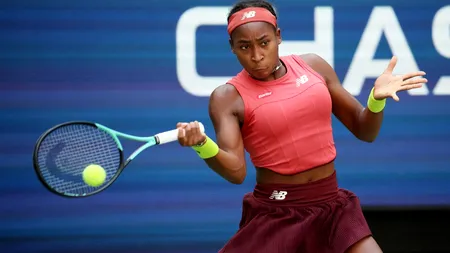 Coco Gauff a zdrobit-o pe Ostapenko la US Open! O va întâlni în semifinale pe învingătoarea Soranei Cîrstea