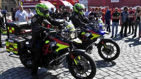 La Galați paramedicii vor merge pe motociclete la cazurile grave